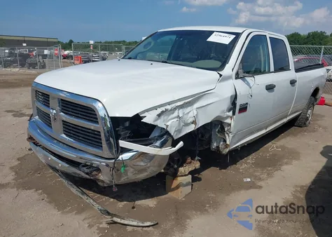 2012 Ram 2500 St z USA, uszkodzony, nr VIN 3C6TD4HT6CG292770